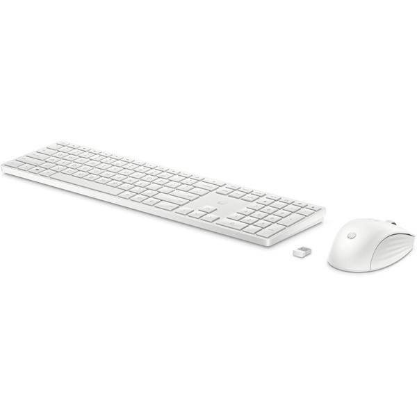 HP 650 Wireless Keyboard & Mouse- CZ/SK klávesnice a myš, bílá