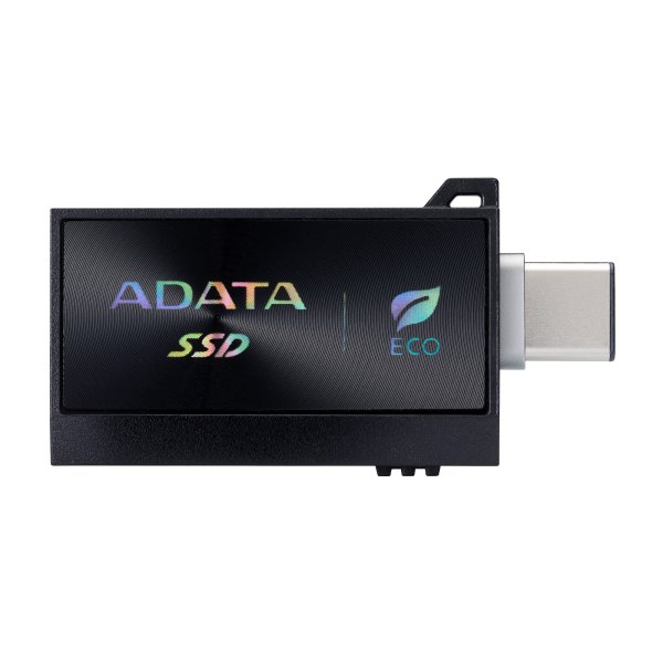 ADATA Externí SSD SC730 1TB, USB-C/A, USB 3.2 Gen2, černá
