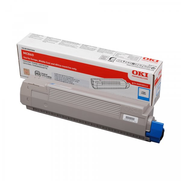 Toner OKI 44059211 azurový (10 000 stran)