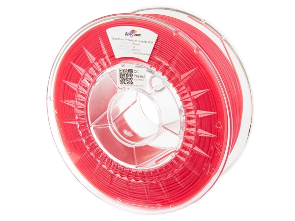 SPECTRUM Tisková struna (filament) PLA 1.75mm THERMOACTIVE RED 1kg