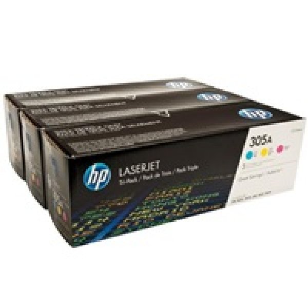 Toner HP CF370AM, 305A (3x2 600 stran)