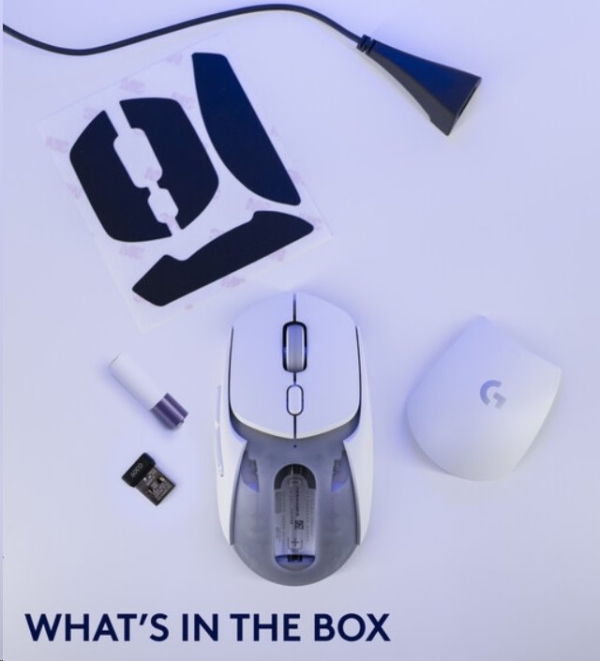 Logitech G309 LIGHTSPEED Gaming Mouse - WHITE - EER2