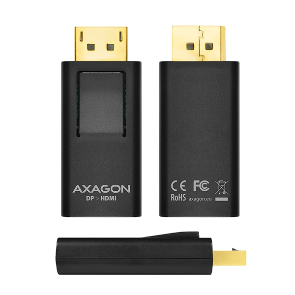 AXAGON RVD-HI, DisplayPort -> HDMI redukce / adaptér, FullHD