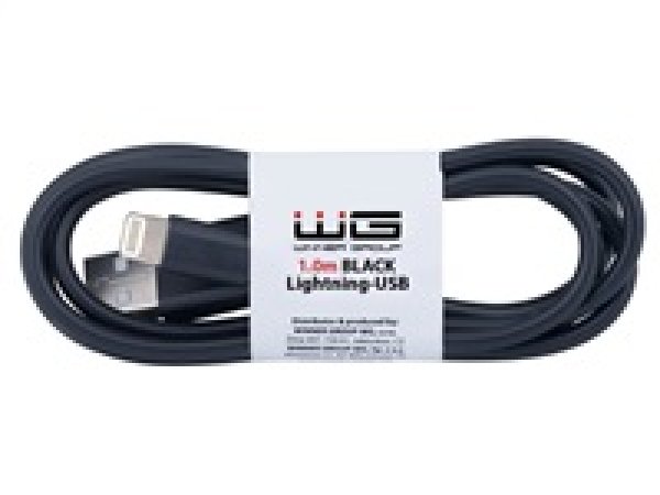 WG - Datový kabel Lightning na USB-A, 1 metr, černá?v=1757886007