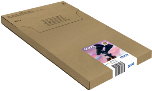 Náplň Epson 502XL, C13T02W64510 EasyMail CMYK multipack