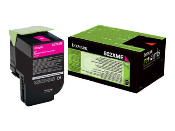 Toner Lexmark 80C2XME purpurový