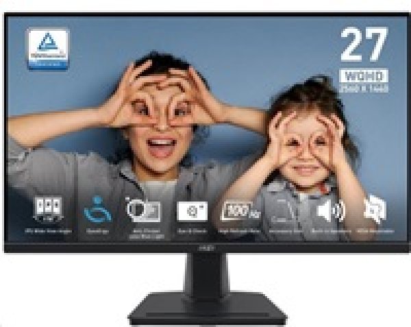 MSI LCD PRO MP275Q, 27" 2560x1440, IPS, 100Hz, 4ms, VESA 100x100mm, N/A, Black?v=1750075202