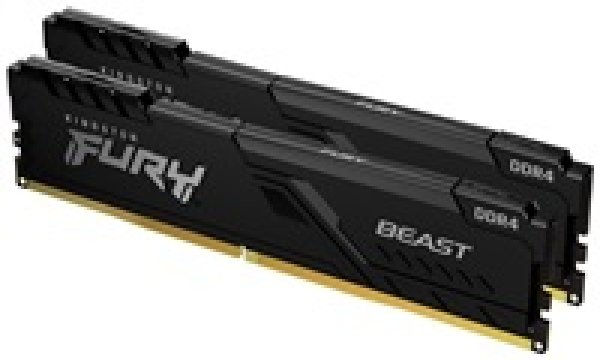 Kingston FURY Beast/DDR4/32GB/3600MHz/CL18/2x16GB/Black