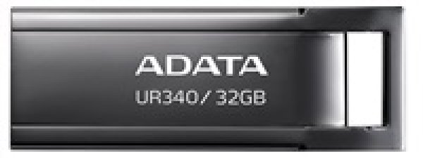 ADATA Flash Disk 32GB UR340, USB 3.2 Dash Drive, kov lesklá černá?v=1746079203