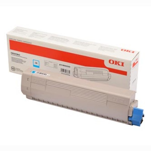 Toner OKI 46443103 azurový
