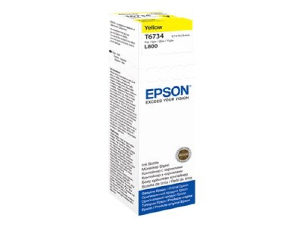 Náplň EPSON C13T67344A žlutá (70 ml)