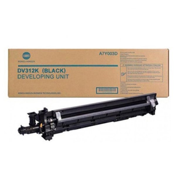 Konica Minolta originální developer DV312K, black, 600000str., A7Y003D, Konica Minolta Bizhub 227, 287, 367, O