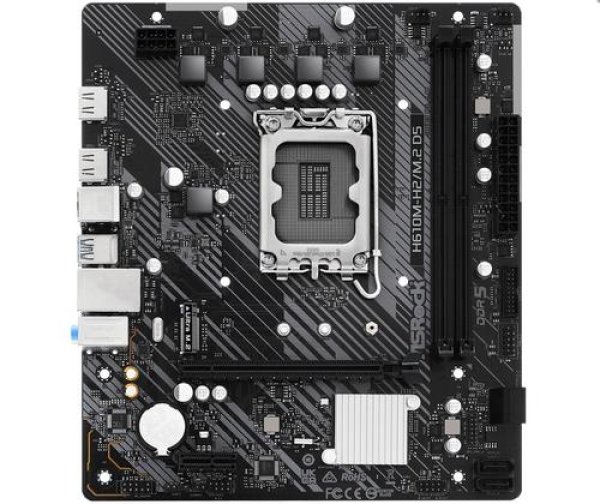ASRock MB Sc LGA1700 H610M-H2/M.2 D5, Intel H610, 2xDDR5, 2xHDMI, mATX