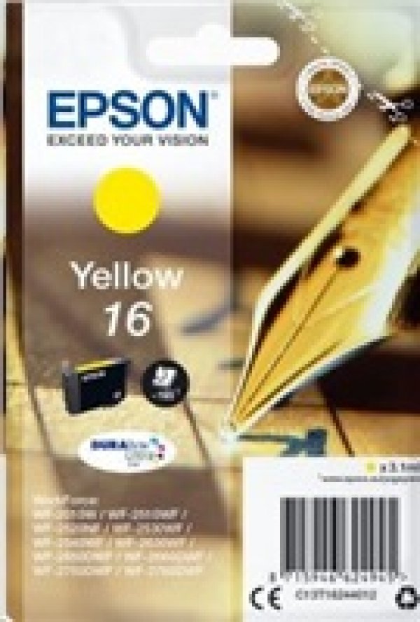 Náplň EPSON C13T16244012 žlutá (3,1 ml)