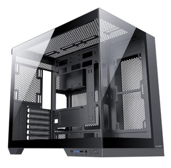 1stCOOL skříň DREAMER, Mid Tower, AU, USB 3.0, USB-C, černá