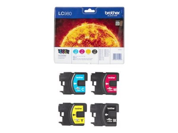 Náplň Brother LC-980 CMYK sada