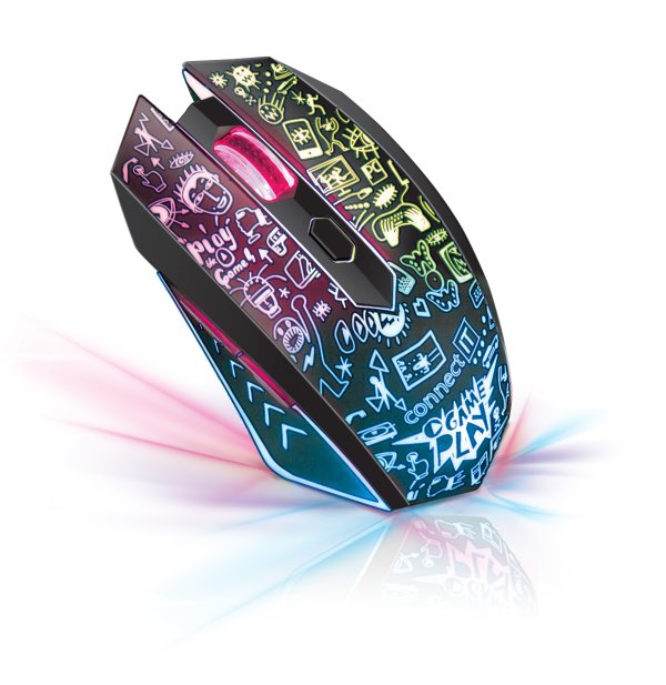 CONNECT IT DOODLE 2 bezdrátová herní myš