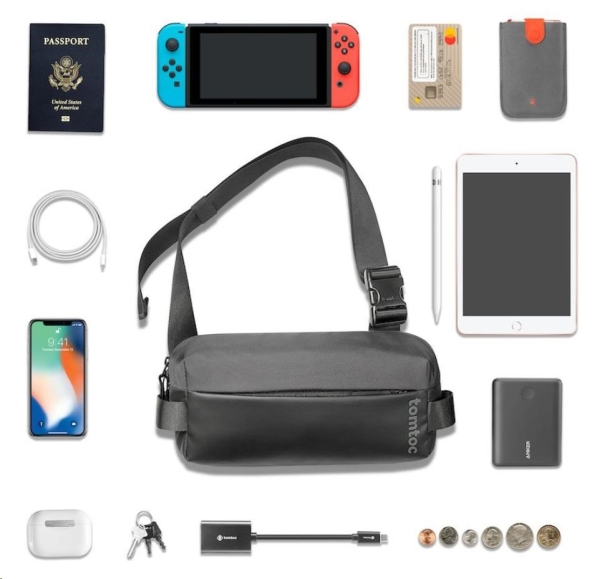 tomtoc brašna Explorer Sling Bag S