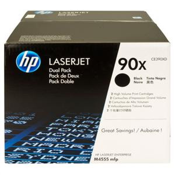 Toner HP CE390XD (2x24 000 stran)
