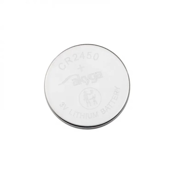 Akyga lithiová baterie CR2450 Li-MnO2 3V/600mAh