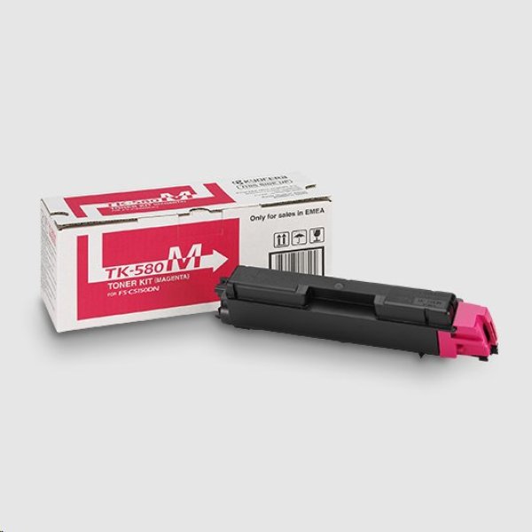 Toner KYOCERA TK-580, 1T02KTBNL0 purpurový (2 800 stran)