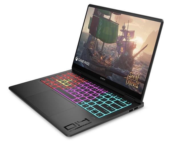 OMEN Transcend 14-fb1073nc, Ultra 7-255H, 14.0 2880x1800/OLED/400n/120Hz, RTX5060/8GB, 32GB, SSD 2TB, W11Pro, 2-2-2, Bla