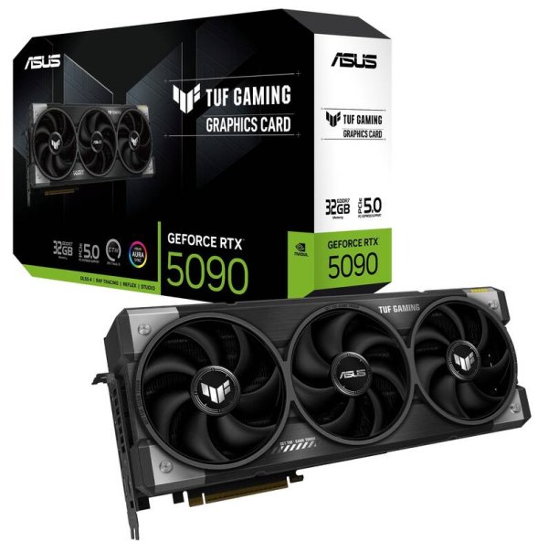 ASUS VGA NVIDIA GeForce RTX 5090 TUF GAMING 32GB, 32GB GDDR7, 3xDP, 2xHDMI