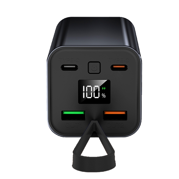 WG - Power Bank 20000 mAh, USB-C PD 18W + USB-A QC 3.0 22.5W, WG Medusa, černá