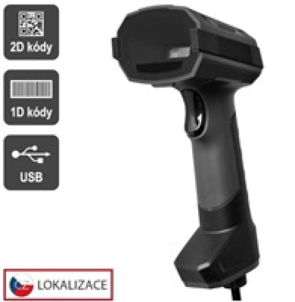 Virtuos CCD 2D průmyslová čtečka HT-857, USB, tmavě šedá?v=1764920548