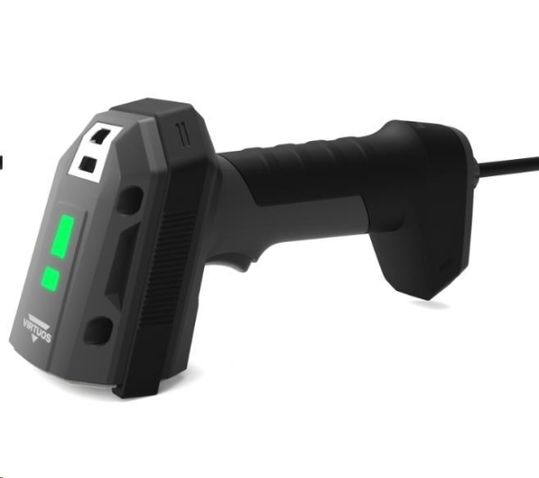 Virtuos CCD 2D průmyslová čtečka HT-857, USB, tmavě šedá