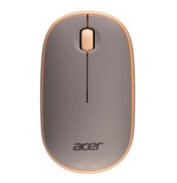 ACERAcer Wireless Bubble Mouse Beige - RF2.4G, 1600 dpi, 102x60x32 mm, 60g bez AA baterie, retail pack