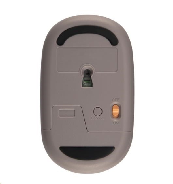 ACERAcer Wireless Bubble Mouse Beige - RF2.4G, 1600 dpi, 102x60x32 mm, 60g bez AA baterie, retail pack