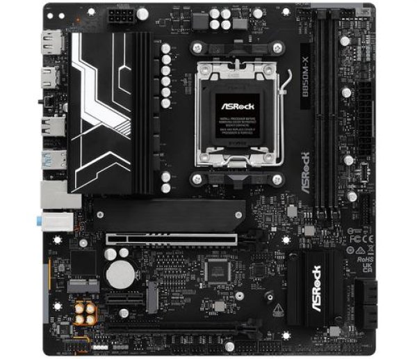 ASRock MB Sc AM5 B850M-X R2.0, AMD B850, 2xDDR5, 1xDP, 1xHDMI, mATX