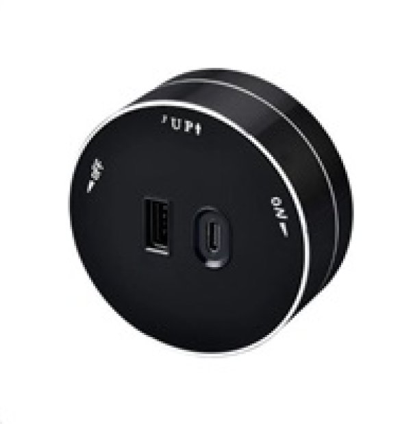 Viking zásuvkový modul A60, 1x USB-A, 1x USB-C, PD, černá?v=1762814402