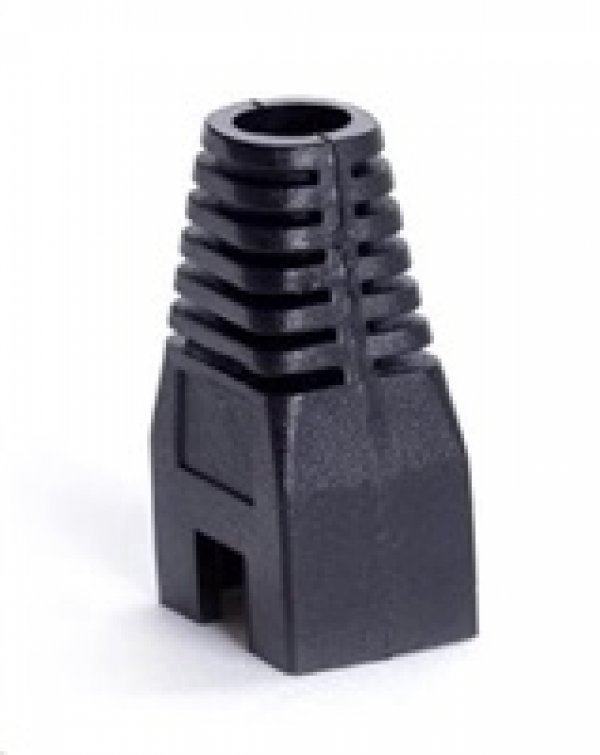 Ochrana pro konektor RJ45, non-snag-proof - černá, 100ks?v=1746079203