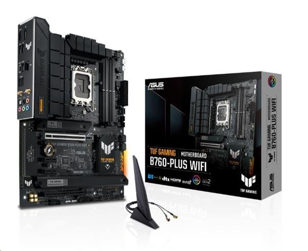 ASUS MB Sc LGA1700 TUF GAMING B760-PLUS WIFI, Intel B760