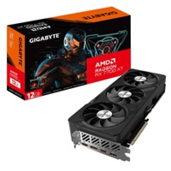 GIGABYTE VGA AMD Radeon RX 7700 XT GAMING OC 12G, RX 7700 XT, 12GB GDDR6, 2xDP, 2xHDMI