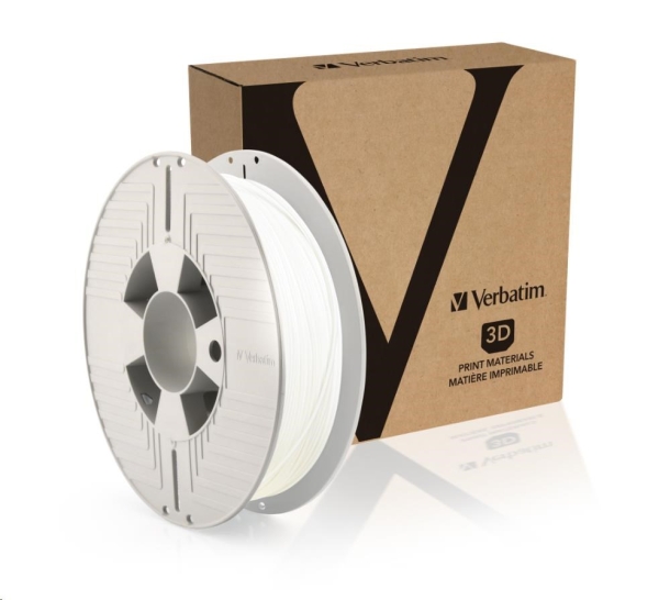 VERBATIM 3D Printer Filament TEFABLOC TPE 1,75mm,190m, 500g white