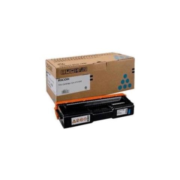 Toner Ricoh 407544 azurový (1 600 stran)