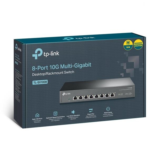 TP-Link switch TL-SX1008 (8x10GbE)