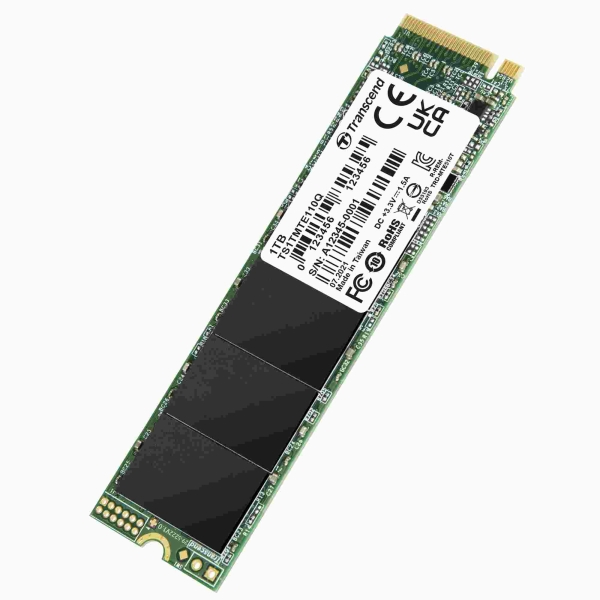TRANSCEND SSD 110Q 1TB, M.2 2280, PCIe Gen3x4, NVMe, M-Key, QLC, DRAM-less
