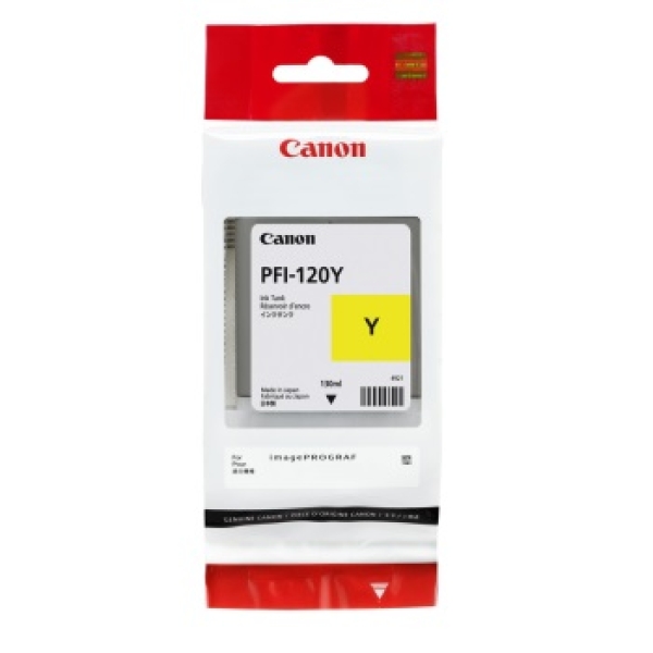 Náplň CANON PFI-120, 2888C001 žlutá (130 ml)