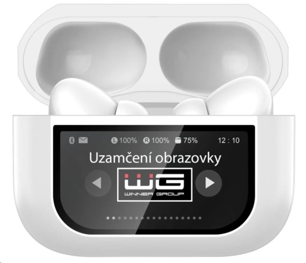 WG - Bluetooth sluchátka WG AirFlex 9 / Avatar / white