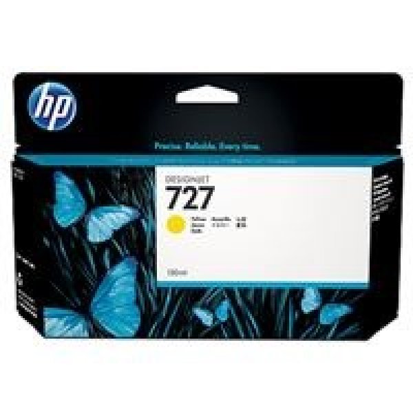 Náplň HP No.727, B3P21A žlutá (130 ml)