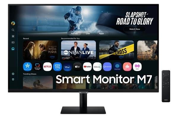 Samsung Smart Monitor M7 32" LED VA 3840x2160 Mega DCR 4ms 300cd HDMI USB-C(65W) Wifi repro