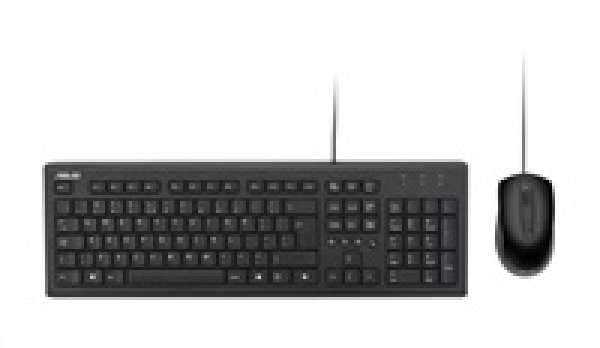ASUS U2000 Keyboard + Mouse Set CZ/SK (BK)
