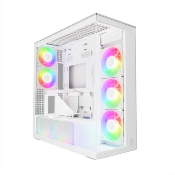 ARCTIC case Xtender Tower, transparent window, držák GPU, white