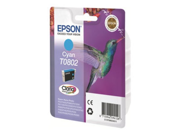 Náplň EPSON C13T08024011 azurová (7,4 ml)