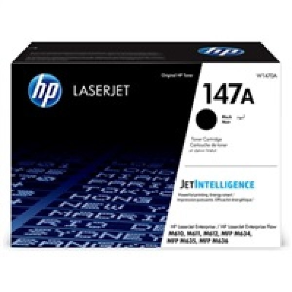 Toner HP W1470A, HP 147A černý (10 500 stran)