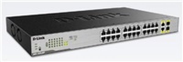 D-Link DGS-1026MP 26-Port Gigabit PoE Switch, 24x gigabit PoE RJ45, 2x gigabit RJ45/SFP, PoE budget 370W?v=1764920548